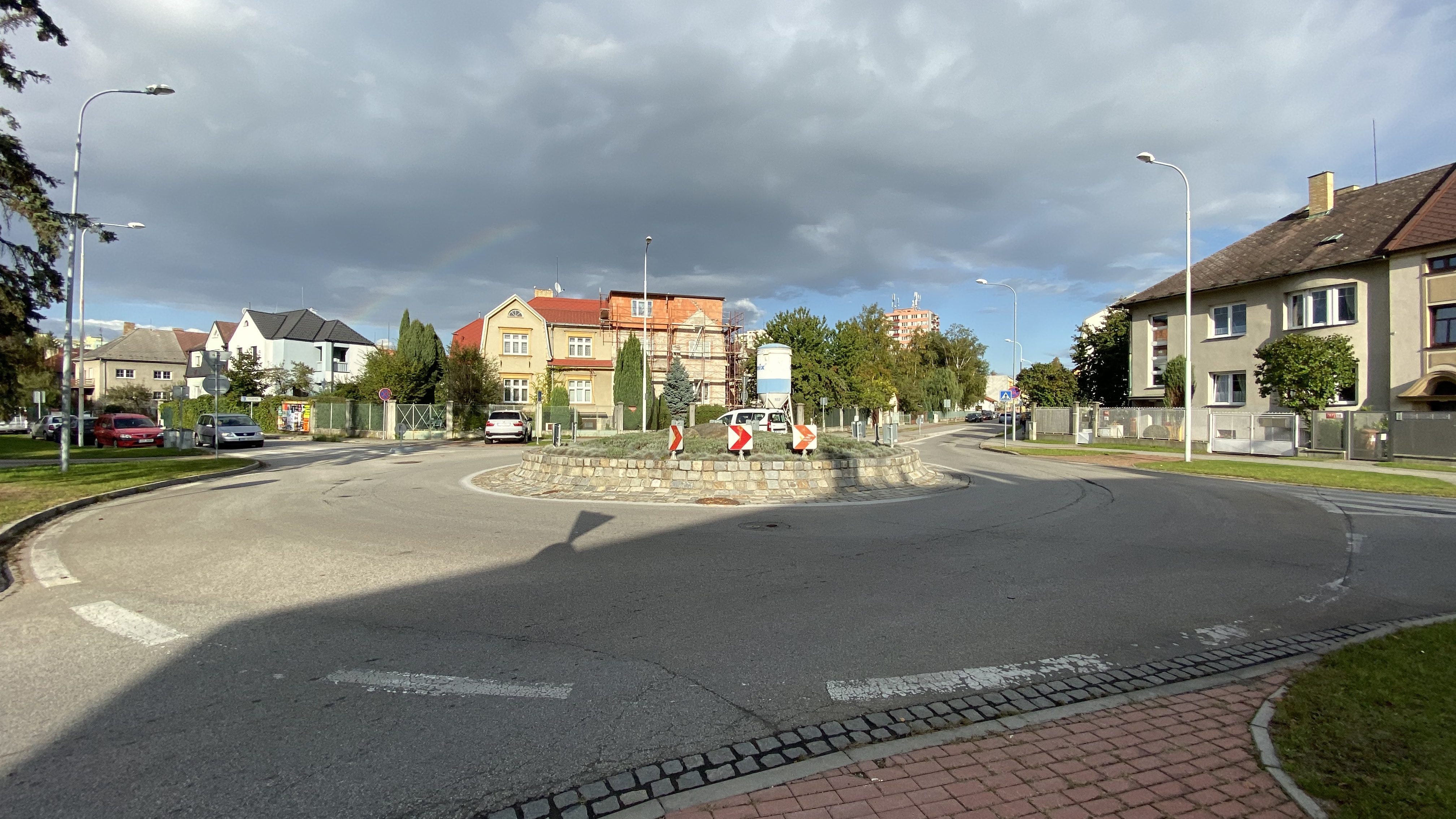 Kruhové objezdy ve městě