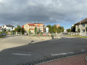 Kruhové objezdy ve městě