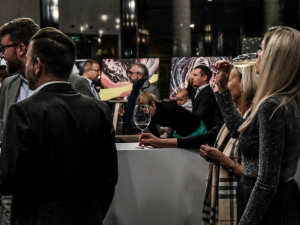 Vernisáž výstavy Souzvuk hudby a malby