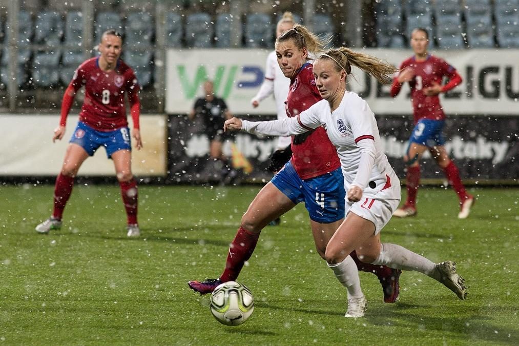 Fotbalistky podlehly v přípravě Angličankám.