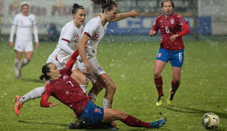 Fotbalistky podlehly v přípravě Angličankám.