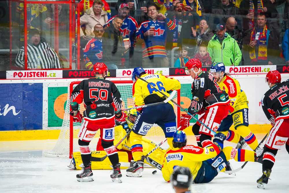 ČEZ Motor České Budějovice vs LHK Jestřábi Prostějov