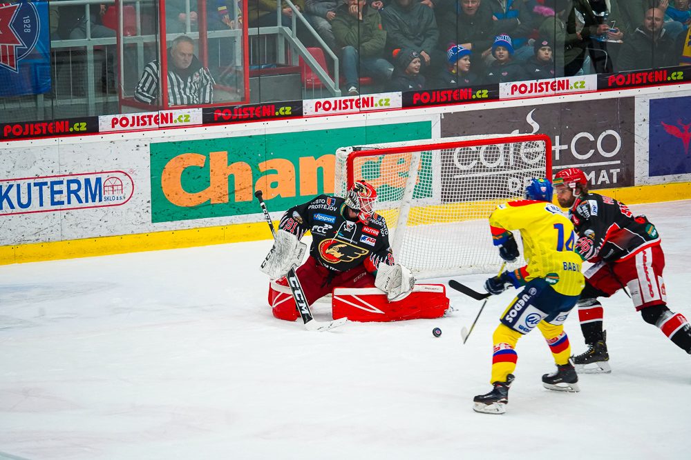 ČEZ Motor České Budějovice vs LHK Jestřábi Prostějov
