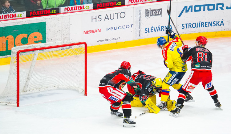ČEZ Motor České Budějovice vs LHK Jestřábi Prostějov