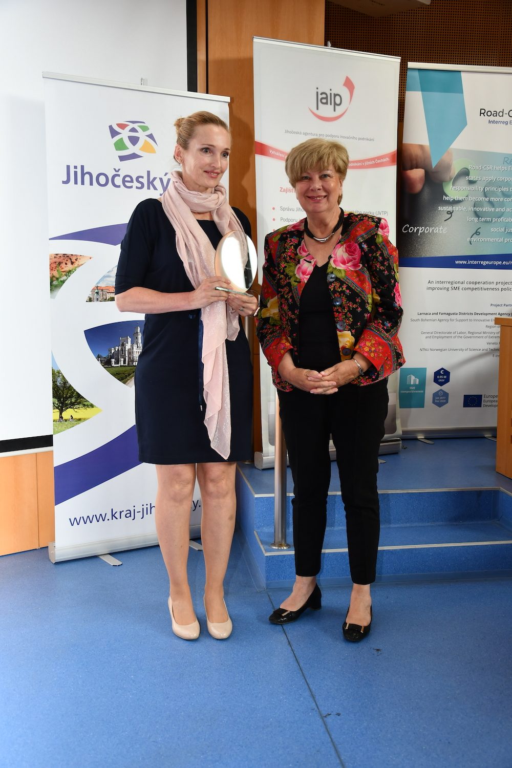 Hejtmanka Ivana Stráská vyhlásila „Ceny hejtmanky Jihočeského kraje za společenskou odpovědnost“ za rok 2019