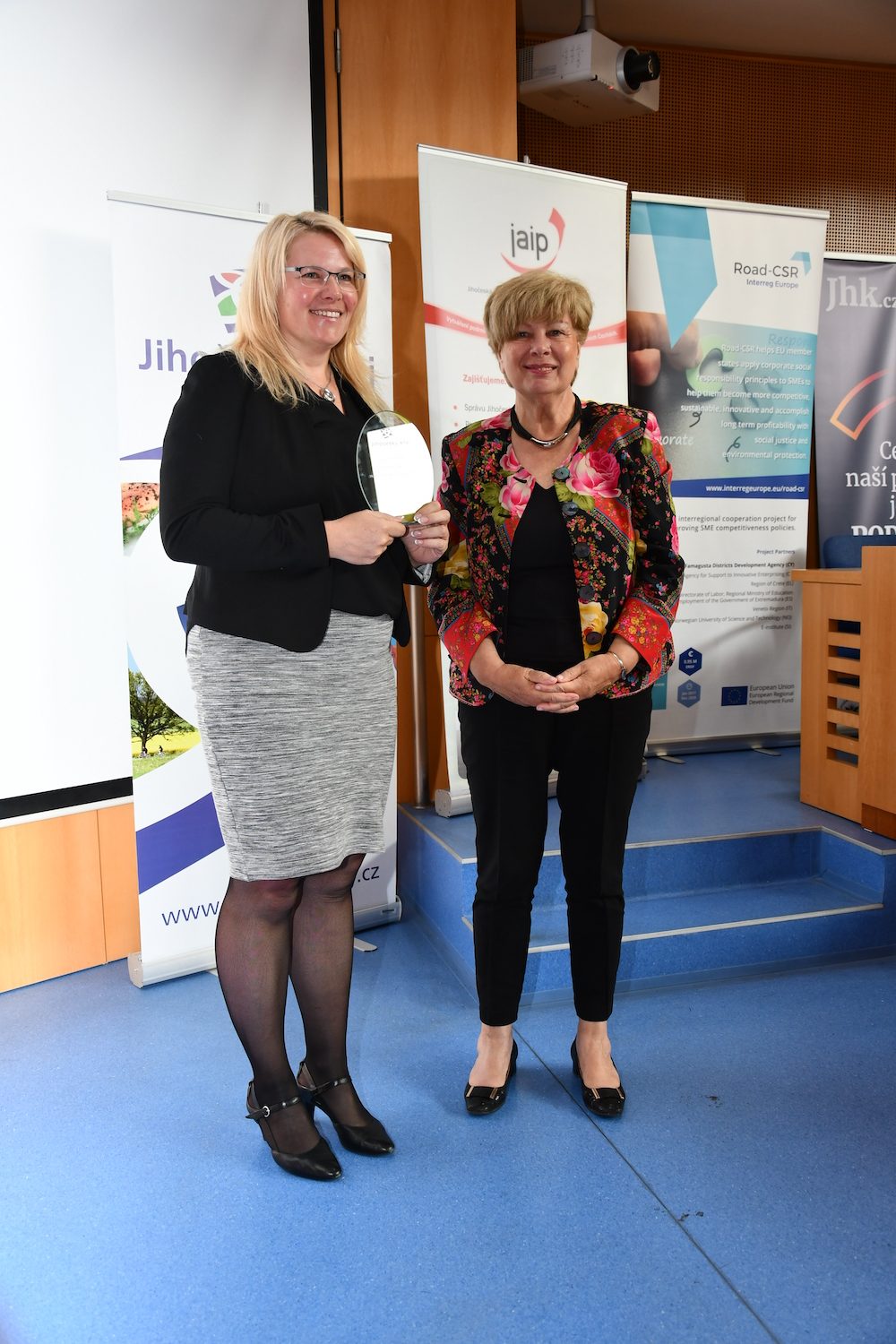 Hejtmanka Ivana Stráská vyhlásila „Ceny hejtmanky Jihočeského kraje za společenskou odpovědnost“ za rok 2019