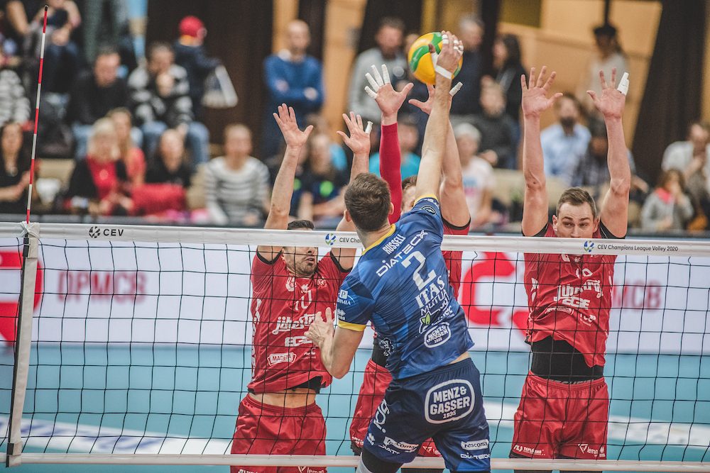 Jihostroj doma nastoupil proti největším hvězdám světového volejbalu