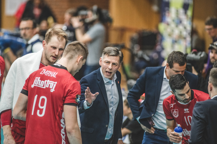 Jihostroj doma nastoupil proti největším hvězdám světového volejbalu