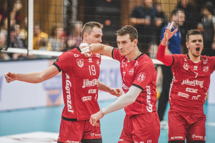 Jihostroj doma nastoupil proti největším hvězdám světového volejbalu