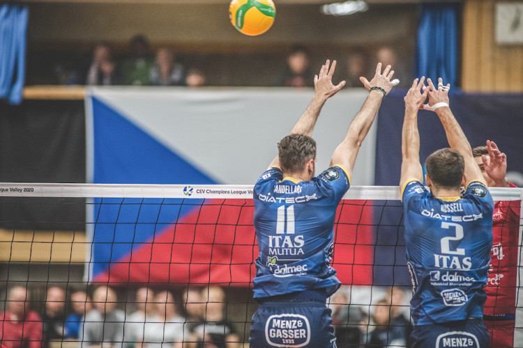 Jihostroj doma nastoupil proti největším hvězdám světového volejbalu