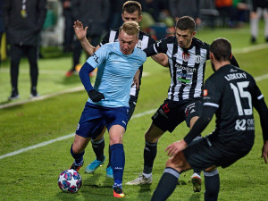 FOTOGALERIE: Brzký gól a červená karta. Dynamo doma dobývalo příbramský val, nakonec vyhrálo 2:1