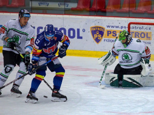 FOTOGALERIE: Šílená první třetina. Motor nezvládl úvod zápasu, od Mladé Boleslavi dostal šest branek