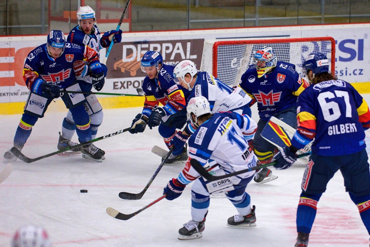 FOTOGALERIE: Dvakrát vedl doma o dvě branky, Motor ale utkání s Kometou nakonec ztratil