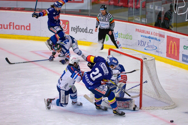 FOTOGALERIE: Dvakrát vedl doma o dvě branky, Motor ale utkání s Kometou nakonec ztratil
