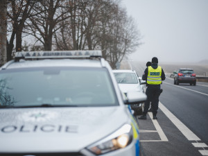 Policie od rána kontrolovala pohyb mezi okresy