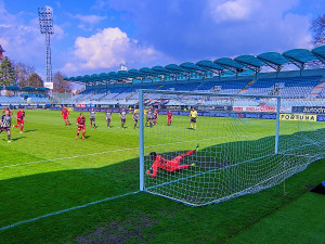 FOTOGALERIE: Proti Dynamu sklapla Csaplárova past. Jihočeši doma se Sigmou vedli 2:0, přesto brali jen bod