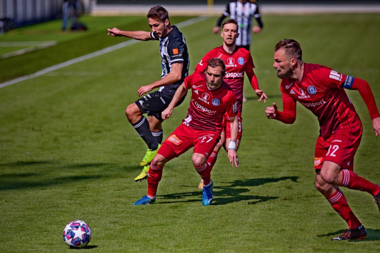 FOTOGALERIE: Proti Dynamu sklapla Csaplárova past. Jihočeši doma se Sigmou vedli 2:0, přesto brali jen bod