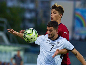 Lvíčata porazila fotbalisty Albánie 4:0.