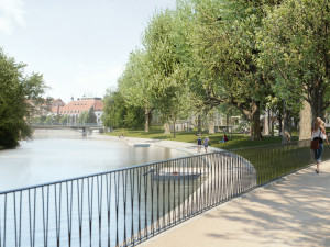 Vizualizace parku Dukelská.