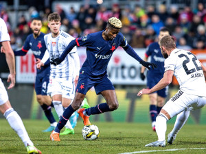 Fotbalová senzace. Dynamo obralo o všechny body Slavii, doma rozhodl Adediran