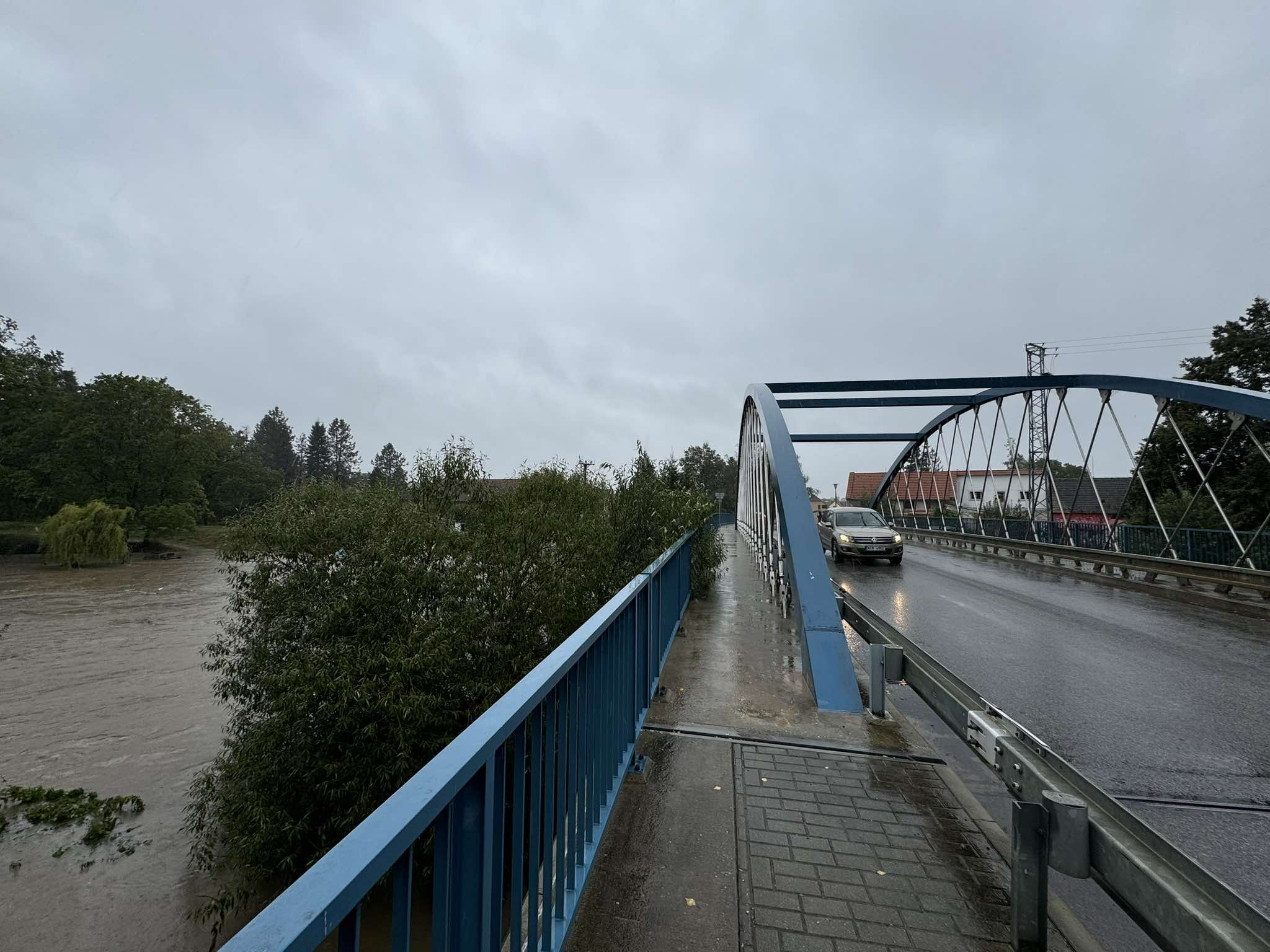 Malše v Roudném.