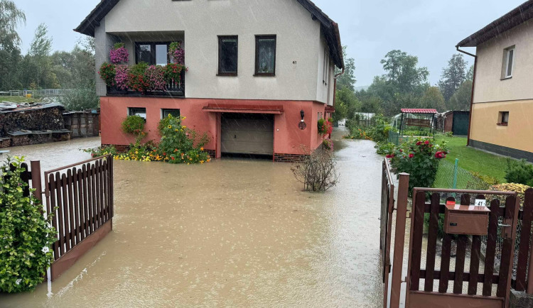 Malše v Plavě u Českých Budějovic.