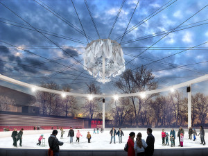 Letní kino Háječek Mimosa architekti