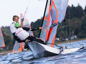 FOTO: Lipno zná mistry Evropy v jachtingu ve třídě 29er