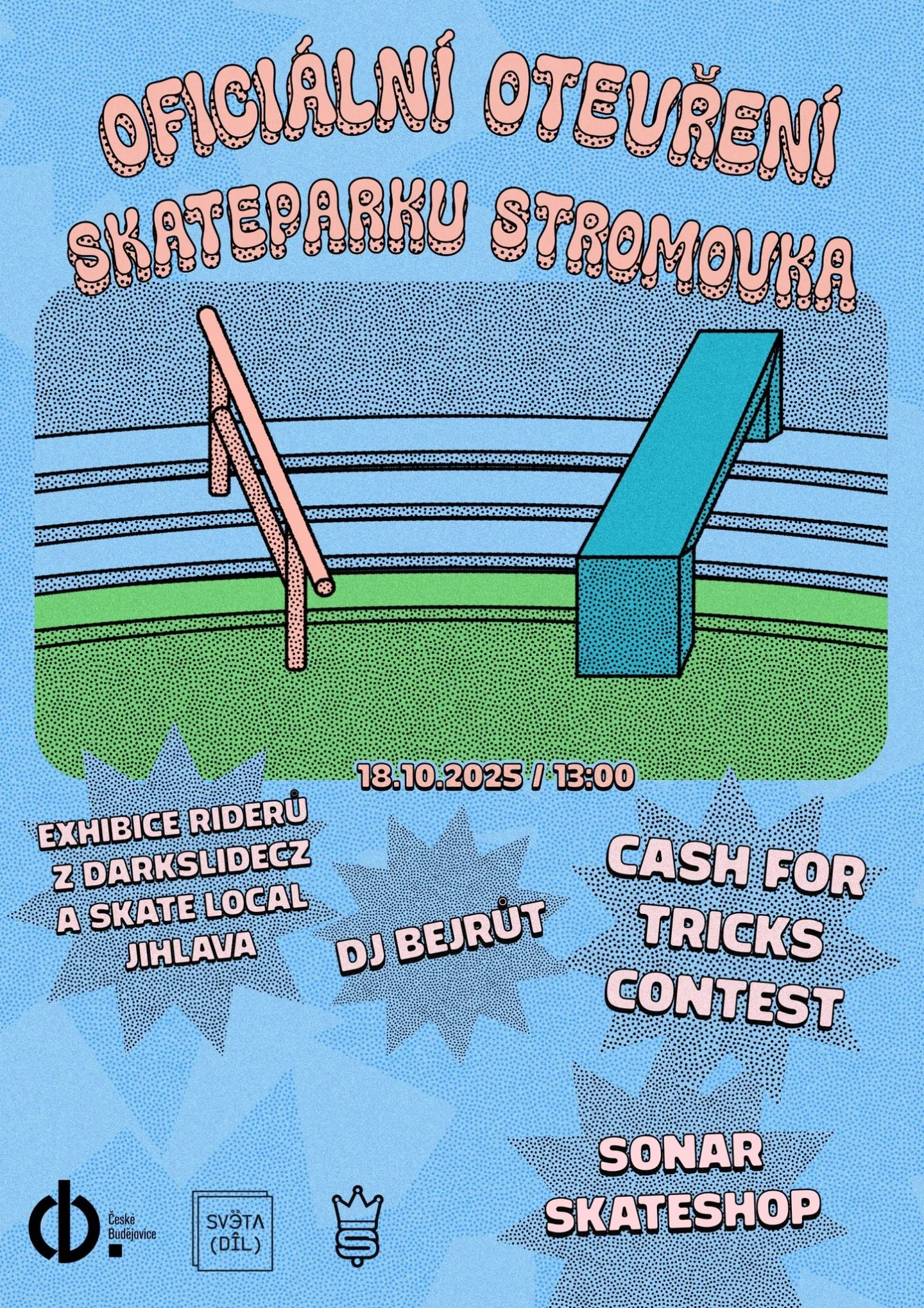 Oficiální otevření skateparku Stromovka