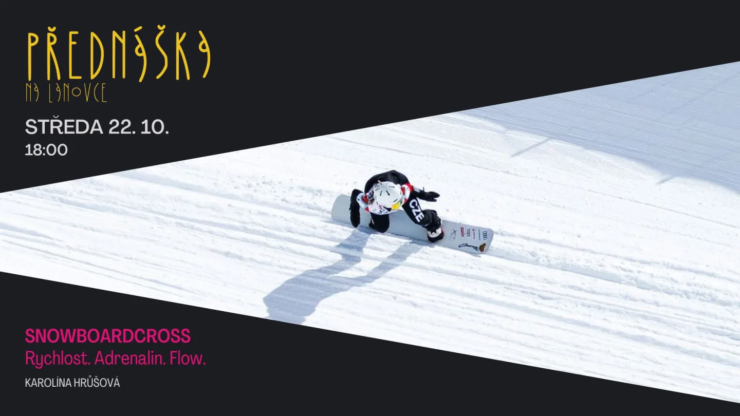 Karolína Hrůšová: Snowboardcross. Rychlost. Adrenalin. Flow. 