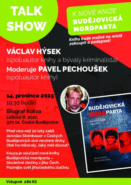 Talkshow Budějovická mordparta