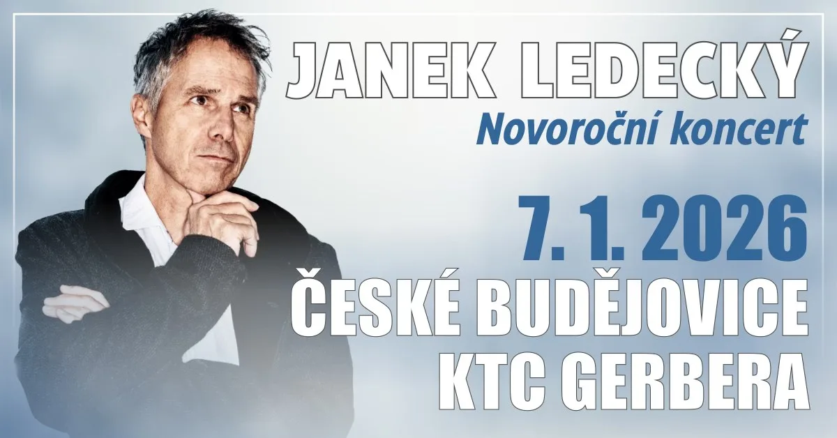 Janek Ledecký Novoroční koncert