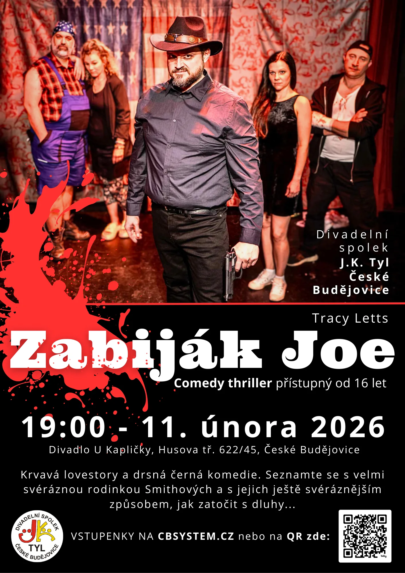 Divadelní představení Zabiják Joe