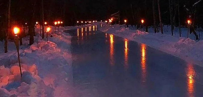 Večerní bruslení a Apres Ski party