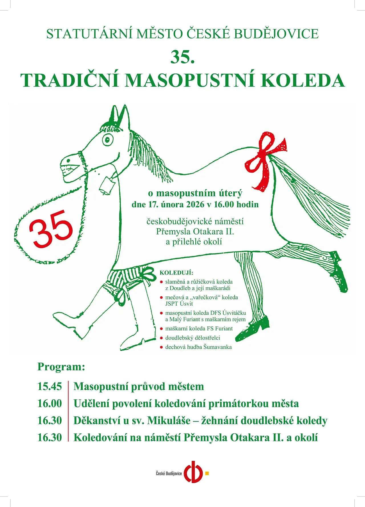 Masopustní koleda – 35. ročník