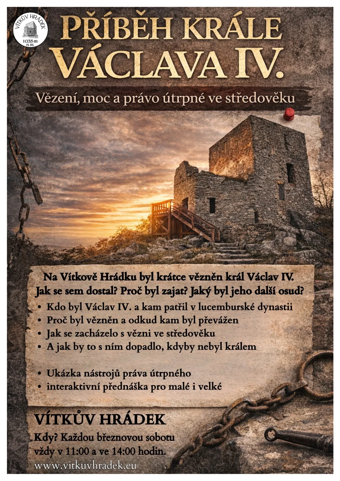 Vítkův hrádek a příběh krále Václava IV.