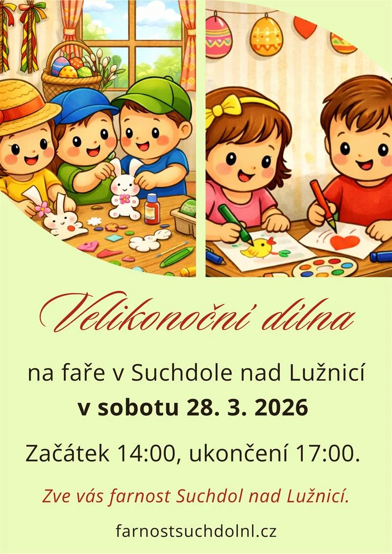 Velikonoční dílna na faře