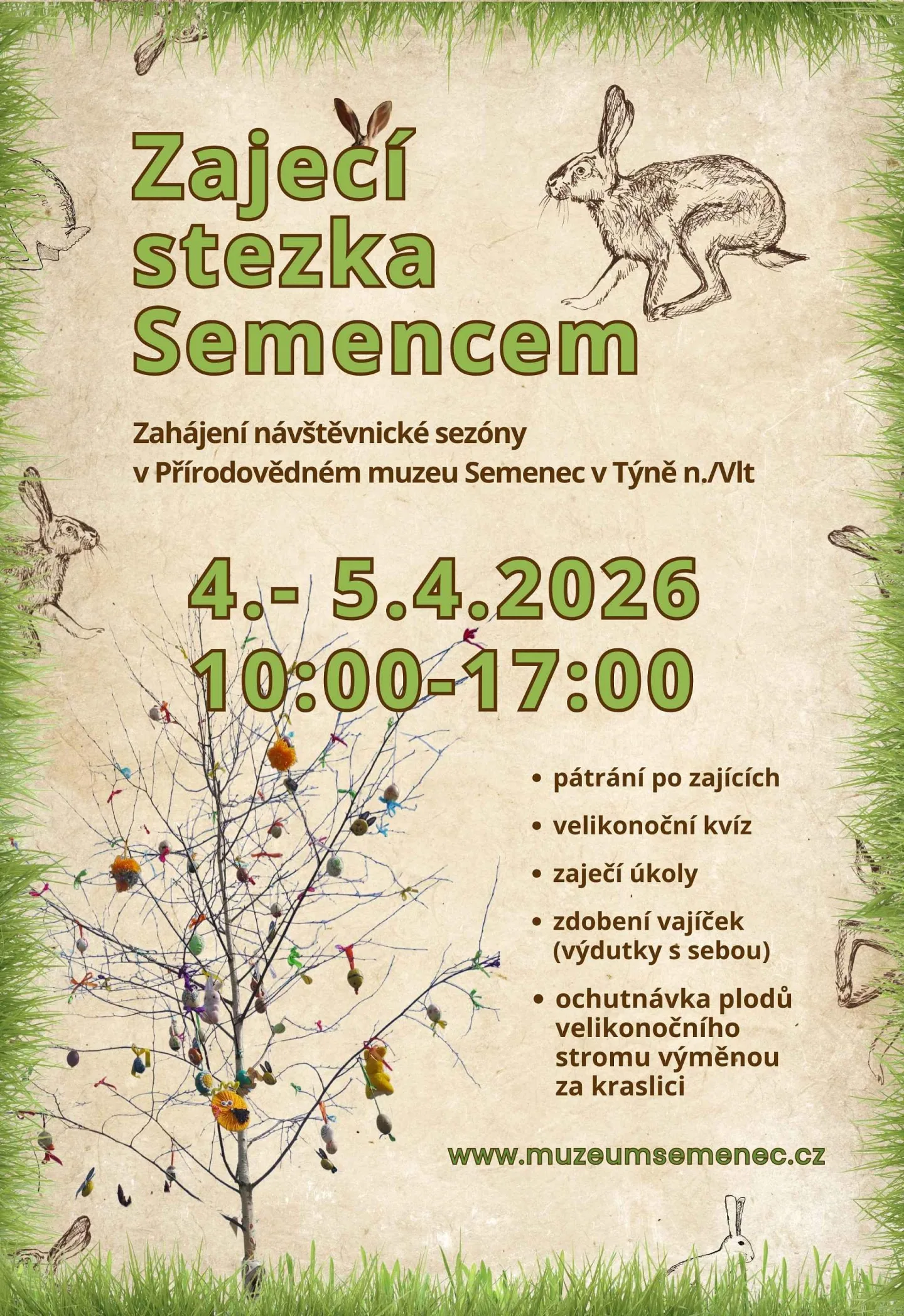 Zaječí stezka Semencem