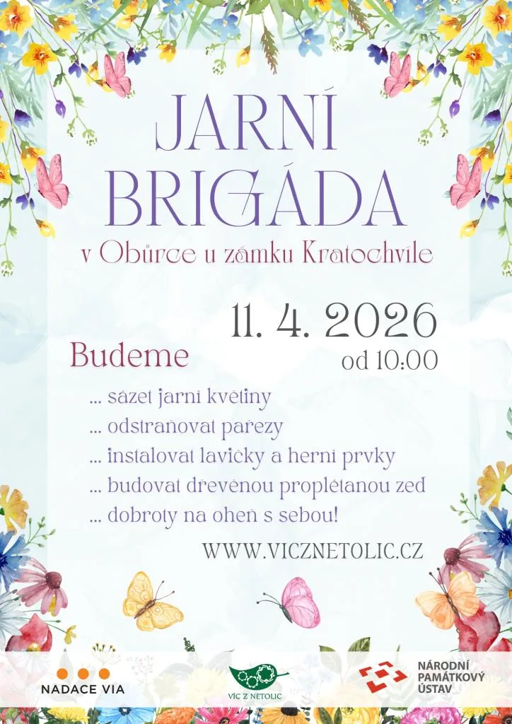 Jarní brigáda na Kratochvíli