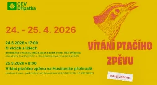 Vítání ptačího zpěvu s besedou