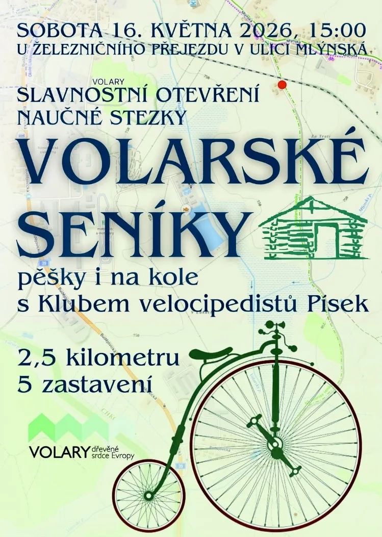 Otevření nové naučné stezky „Volarské seníky“