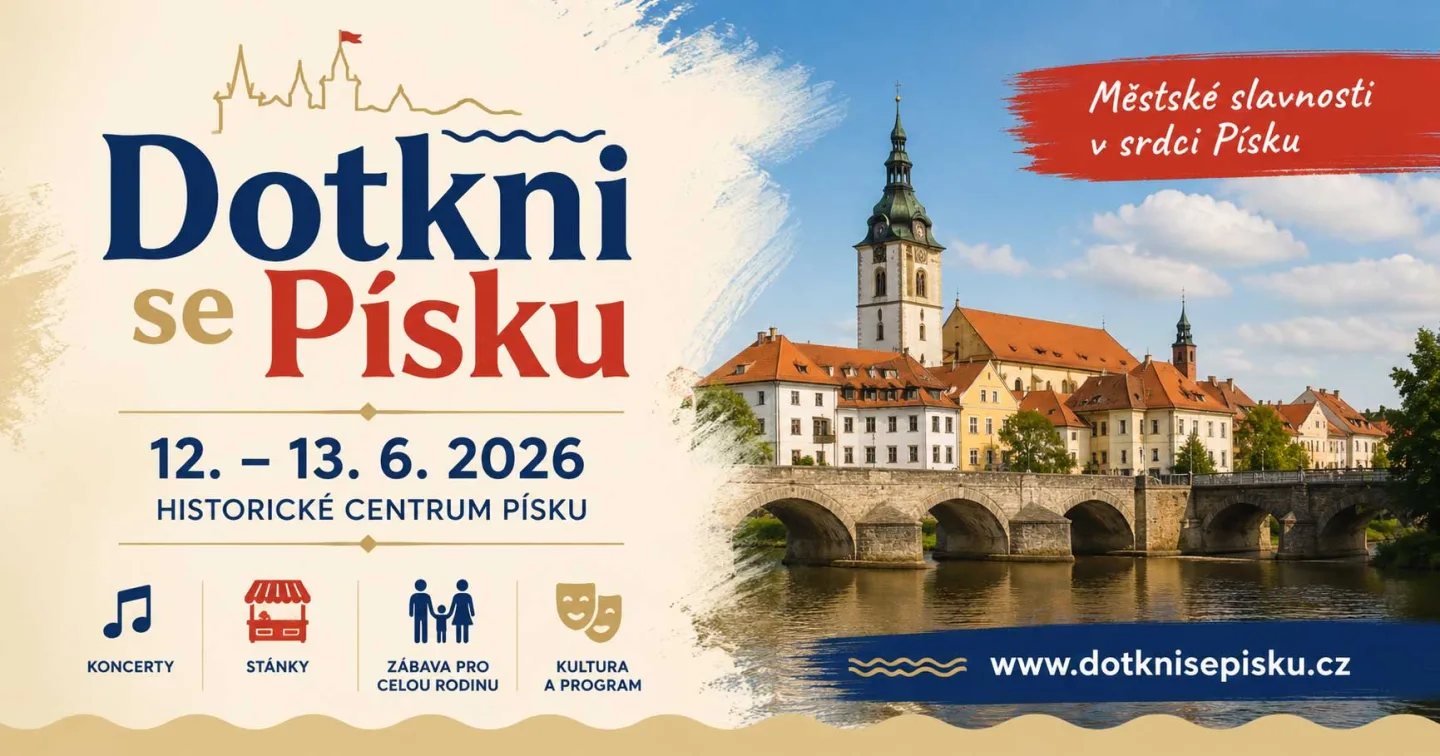 Dotkni se Písku – městská slavnost 2026