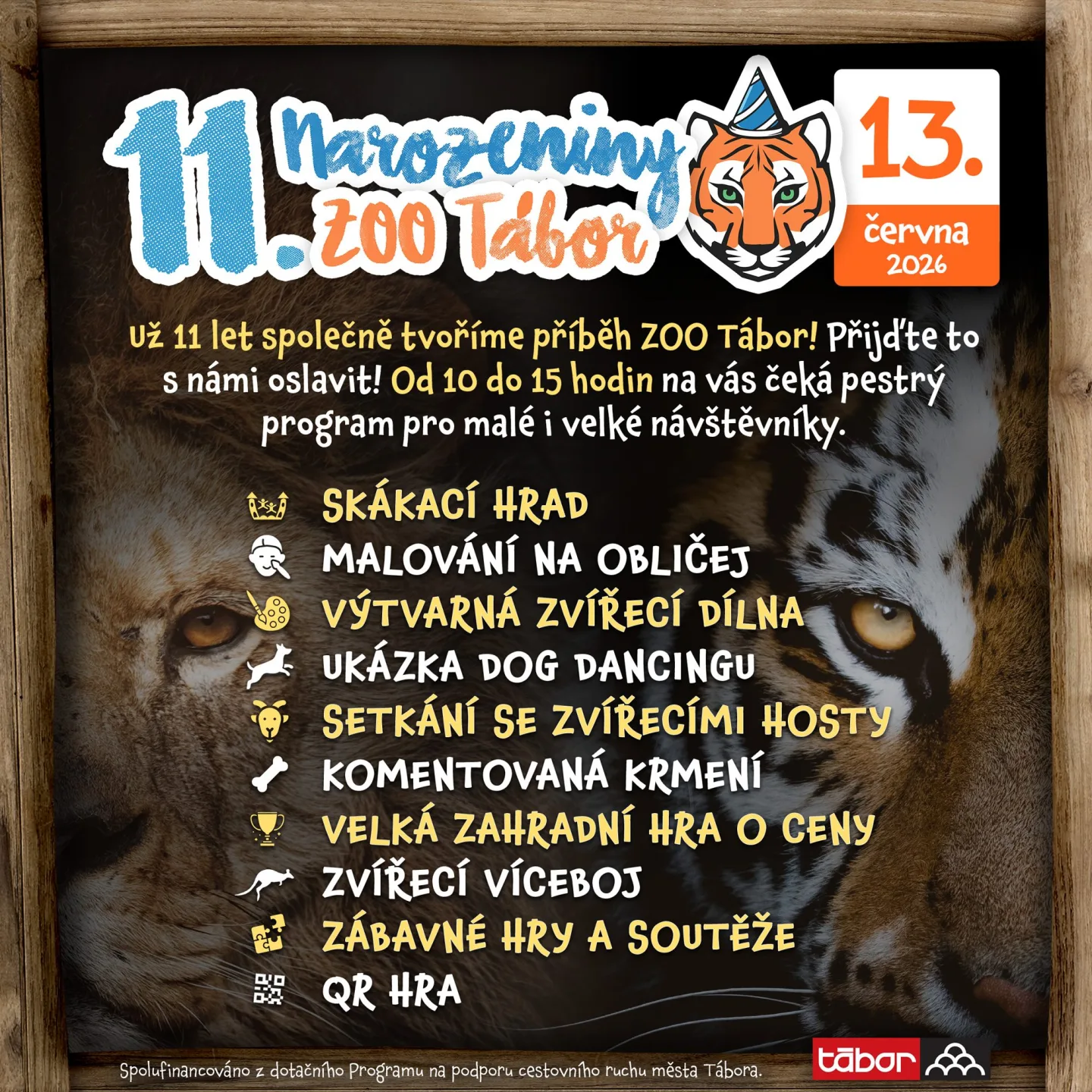 11. narozeniny Zoo Tábor