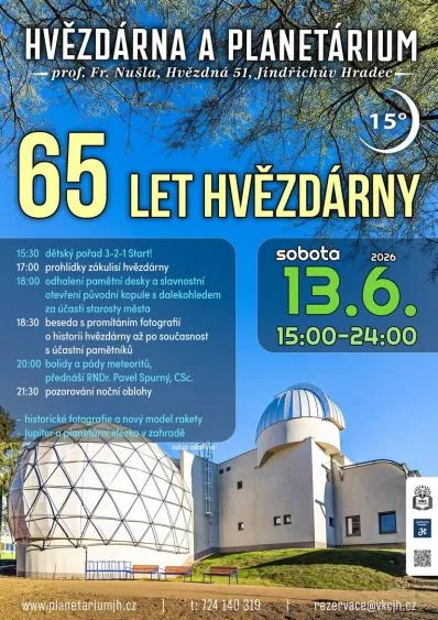 Oslavy 65 let Hvězdárny prof. Františka Nušla