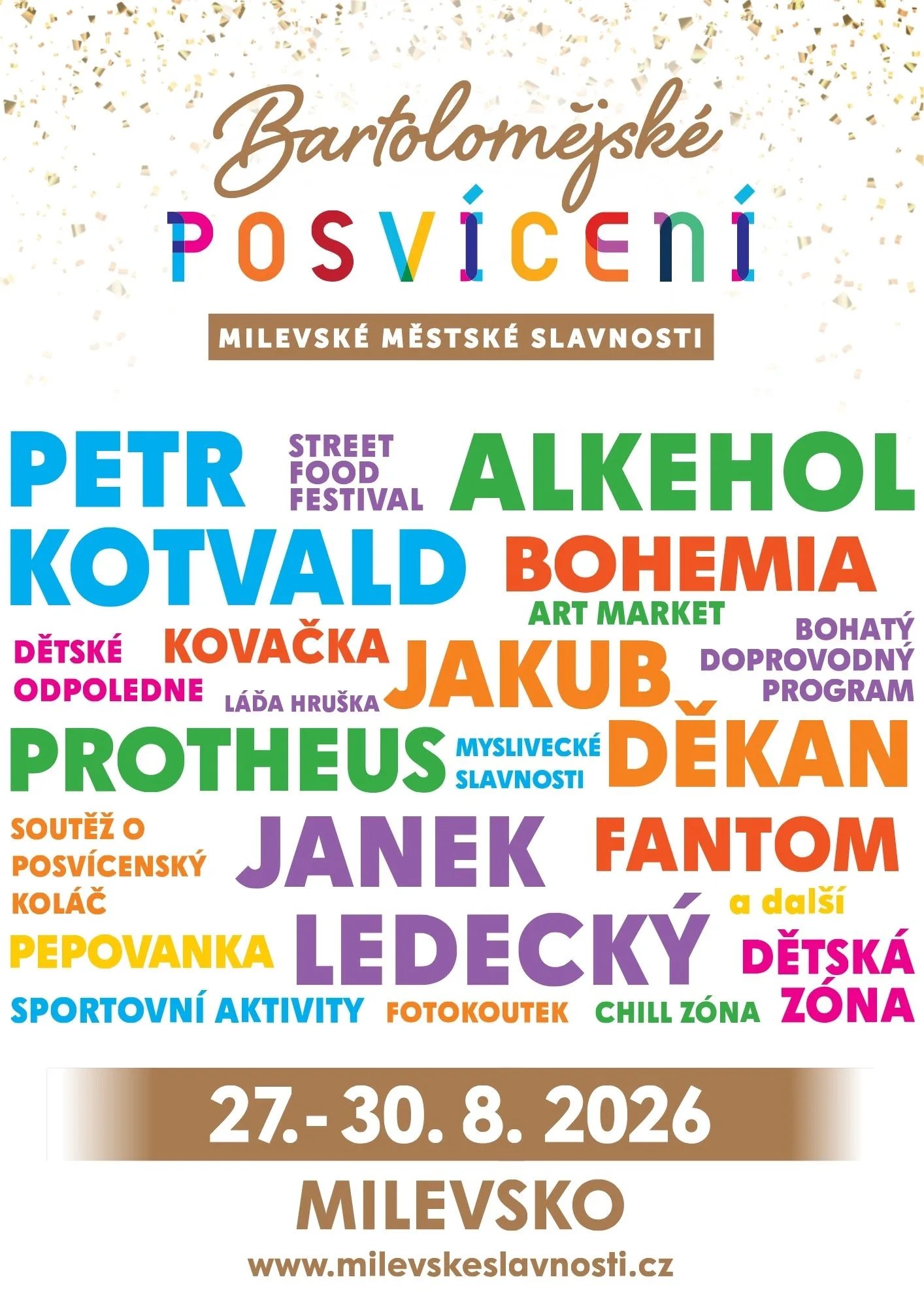 Bartolomějské posvícení – Milevské slavnosti 2026