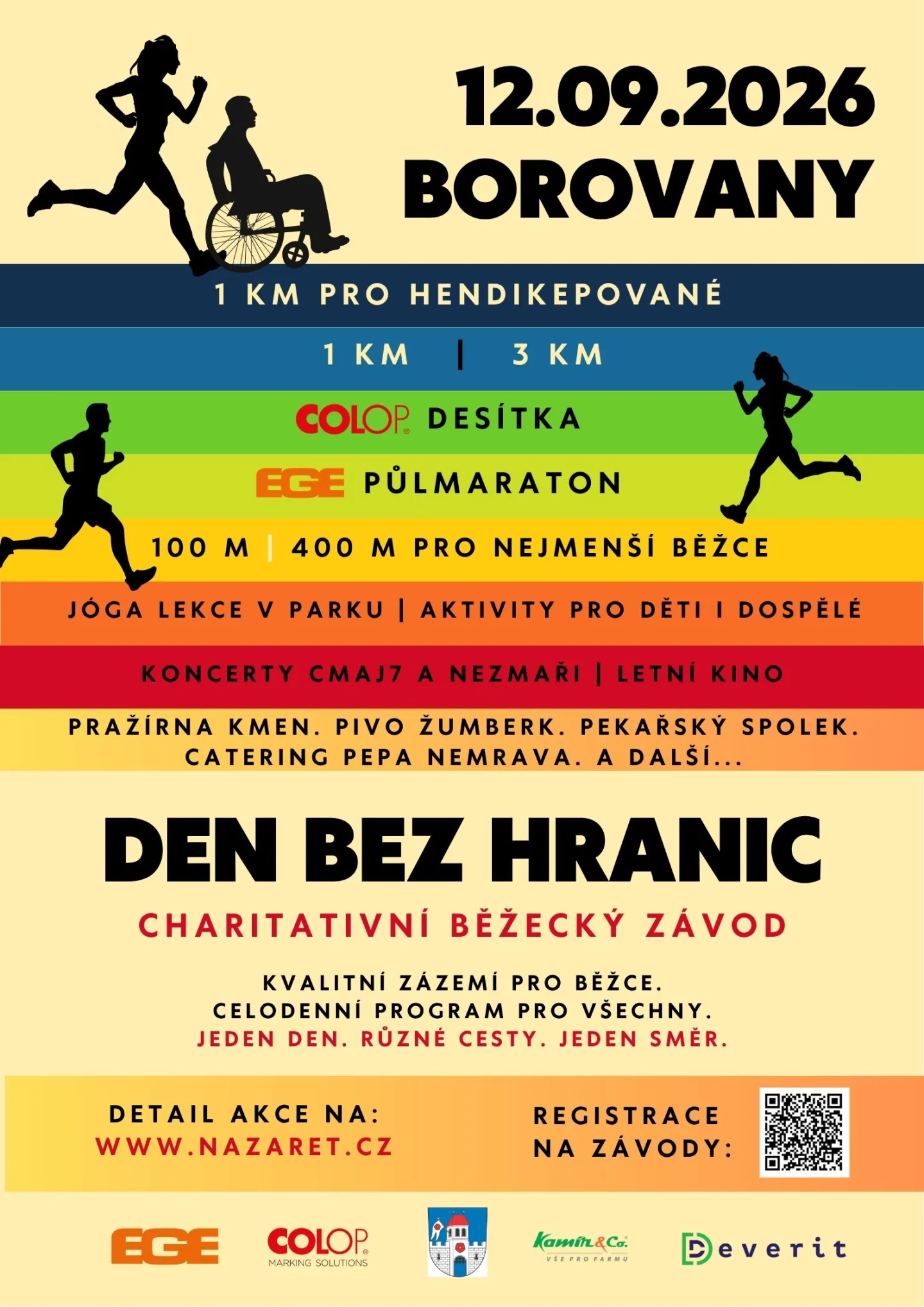 Den bez hranic – charitativní běžecký závod pro Nazaret