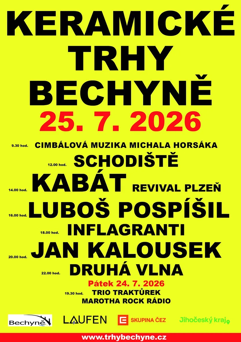 Keramické trhy Bechyně