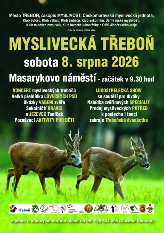 Myslivecká Třeboň a trhy