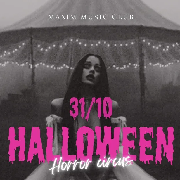 Halloween horror cirkus