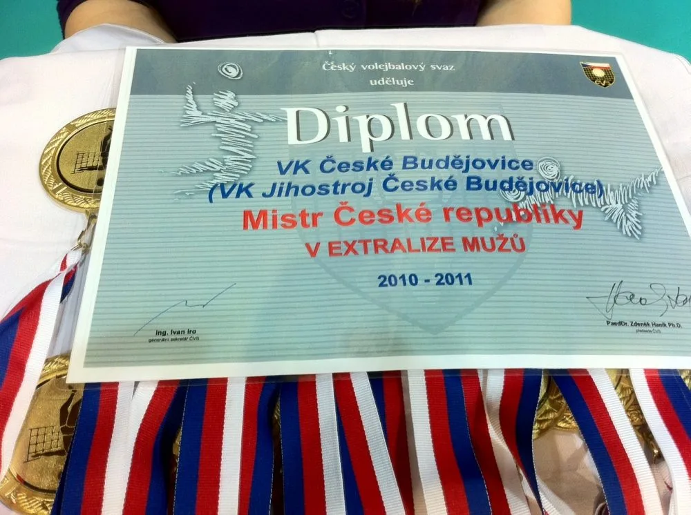 Diplom mistrů republiky!
